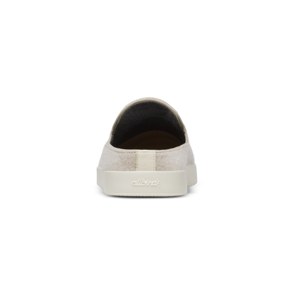 Men's Wool Lounger Mule - Stony Cream (Stony Cream Sole)
