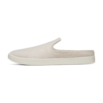 Men's Wool Lounger Mule - Stony Cream (Stony Cream Sole)