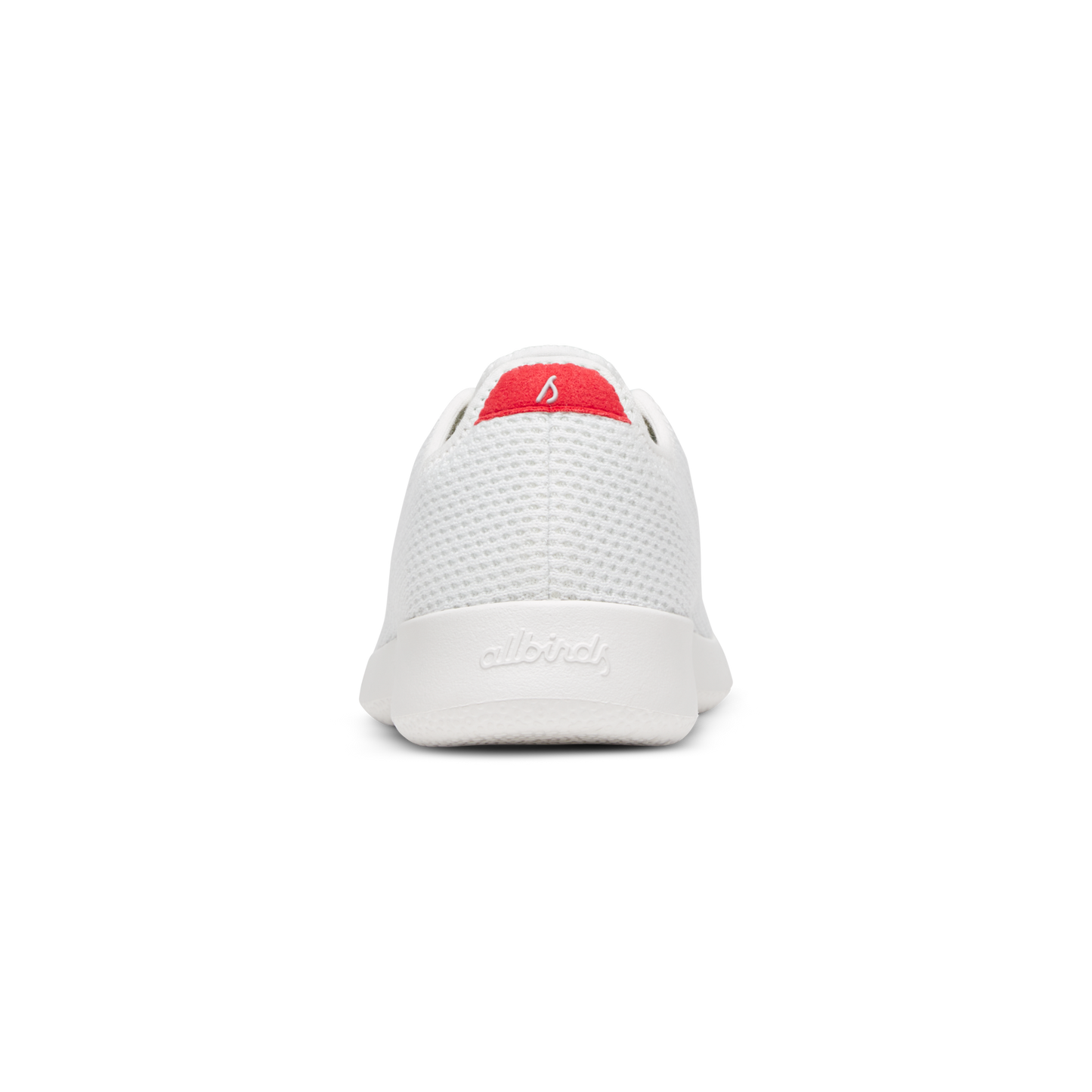 Women's Tree Runners - Blizzard/Bold Red (Blizzard Sole)