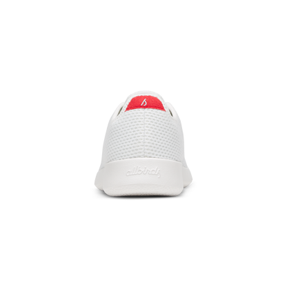 Women's Tree Runners - Blizzard/Bold Red (Blizzard Sole)