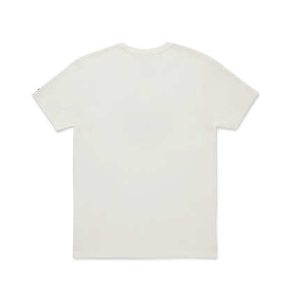 Unisex Organic Cotton Graphic Tee - Natural White/Rugged Green - NZ