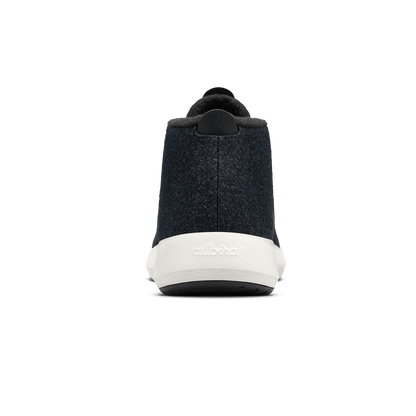 Men's Wool Runner-up Mizzles - Natural Black (Natural White Sole) - 1