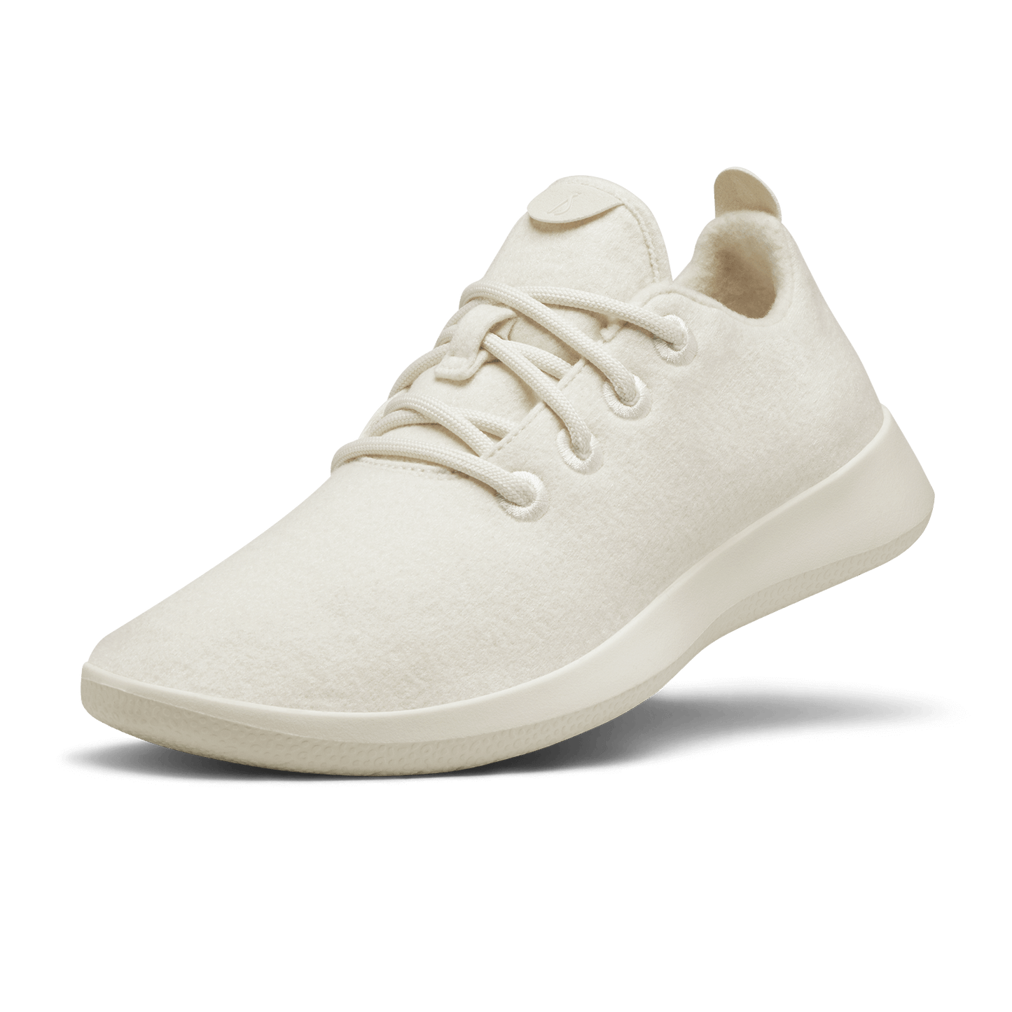 Men's Wool Runners - Natural White (Cream Sole)