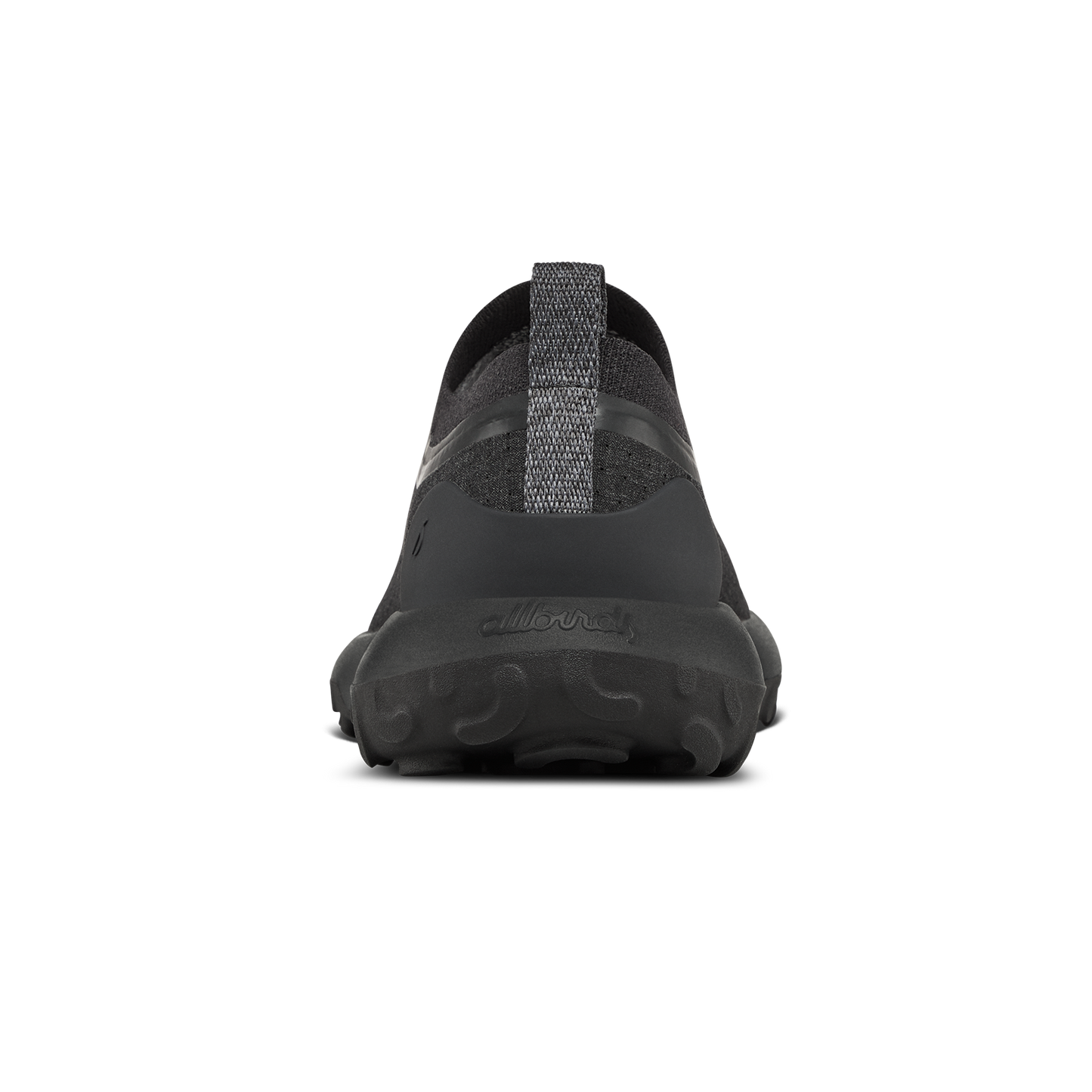 Women's Trail Runners - Natural Black (Black Sole)
