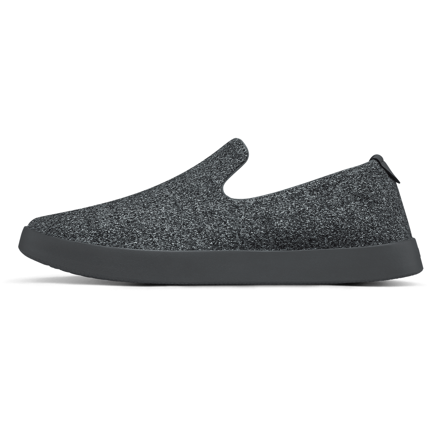 Men's Wool Loungers - Natural Grey (Dark Grey Sole)