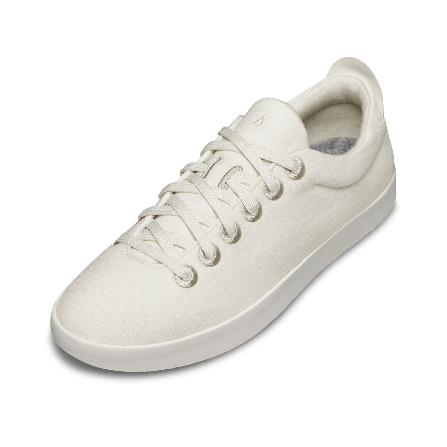 Women's Wool Pipers - Natural White (White Sole)