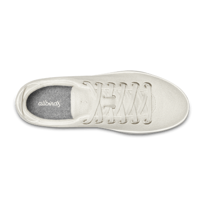 Women's Wool Pipers - Natural White (White Sole)